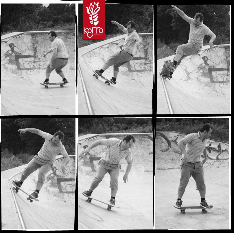 Séquence Korro Skateboard : Five-o dans le bol