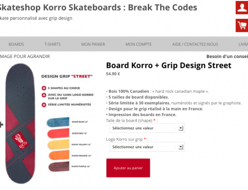 Nouveau Skateshop Korro Skateboards